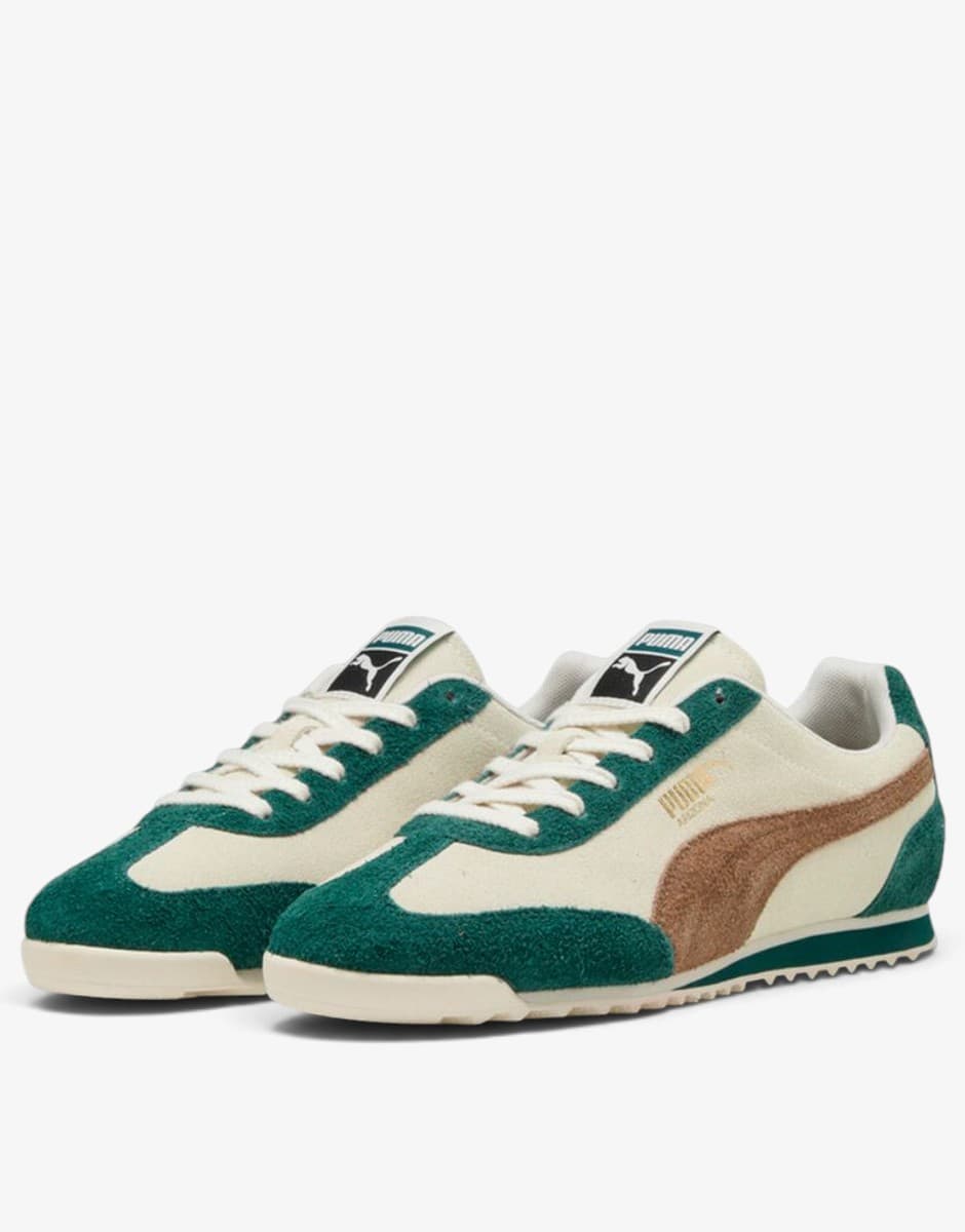 PUMA Arizona Suede Frosted Ivory White/Green — снимка 3