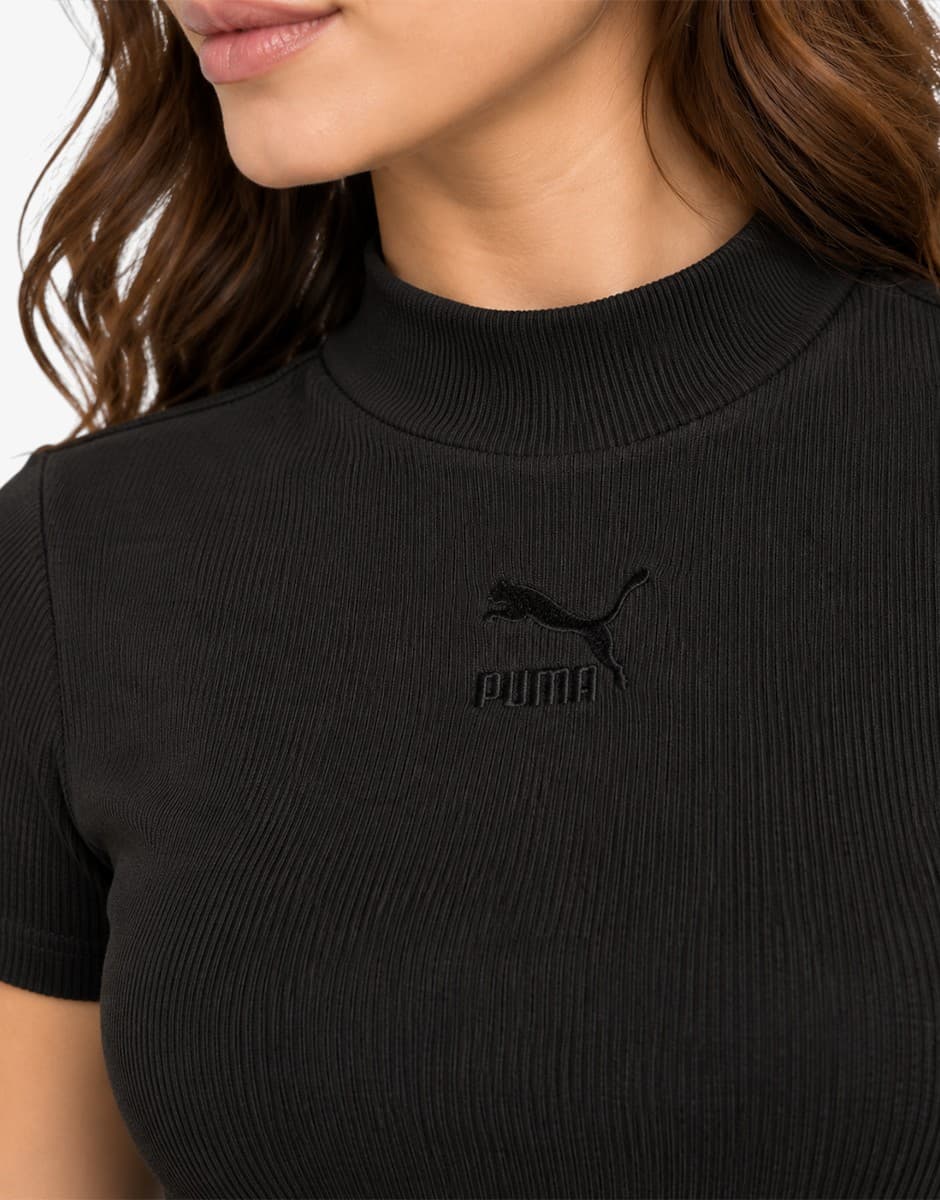 PUMA BZ Huoyao Rib Shortleeve Tee Back — снимка 4