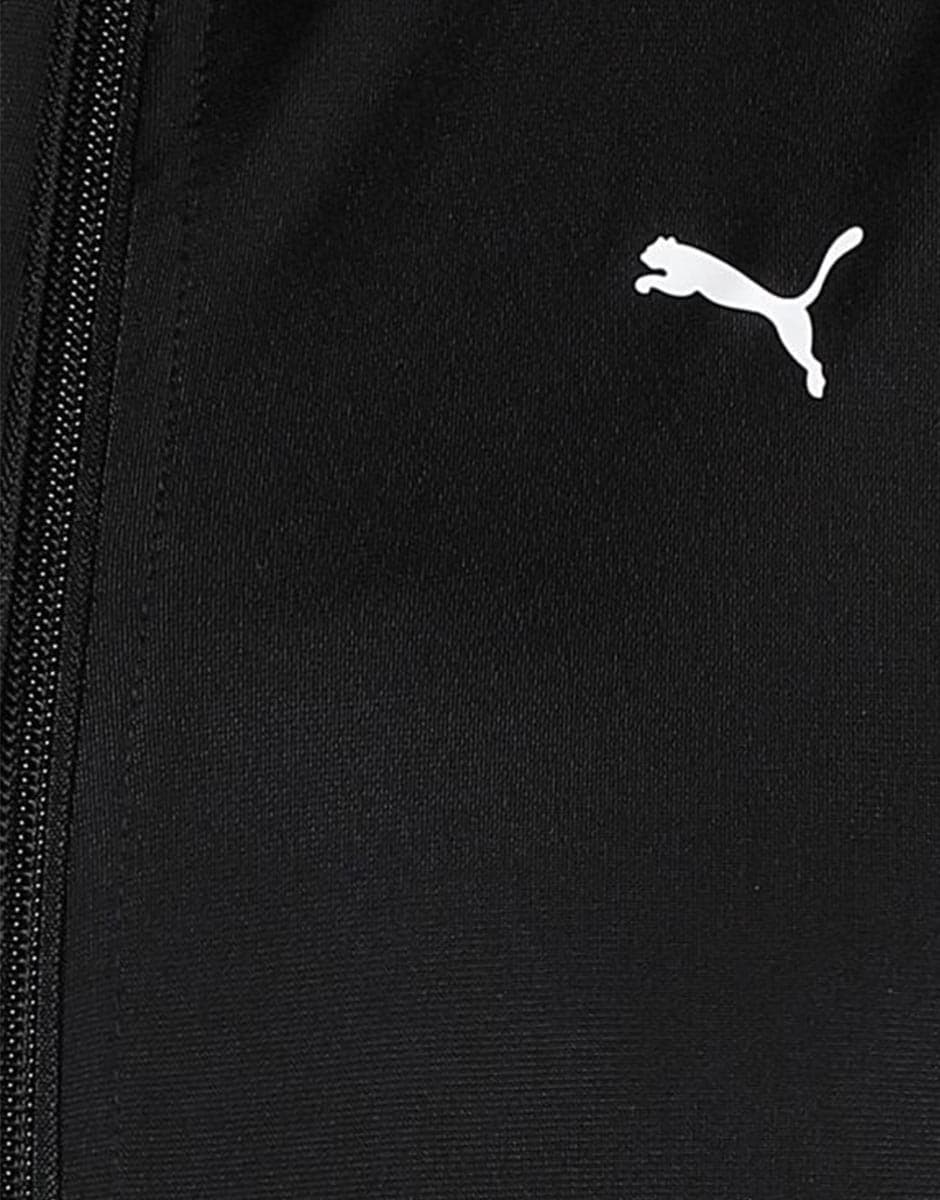 PUMA Classic Tricot Tracksuit Black — view 4