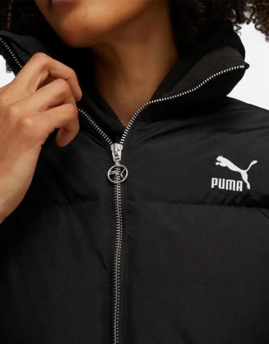 PUMA Classics Oversized Puffer Jacket Black — снимка 3