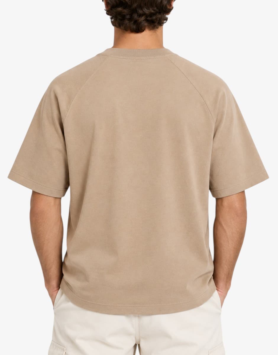 PUMA Classics Oversized Tee Beige — снимка 2