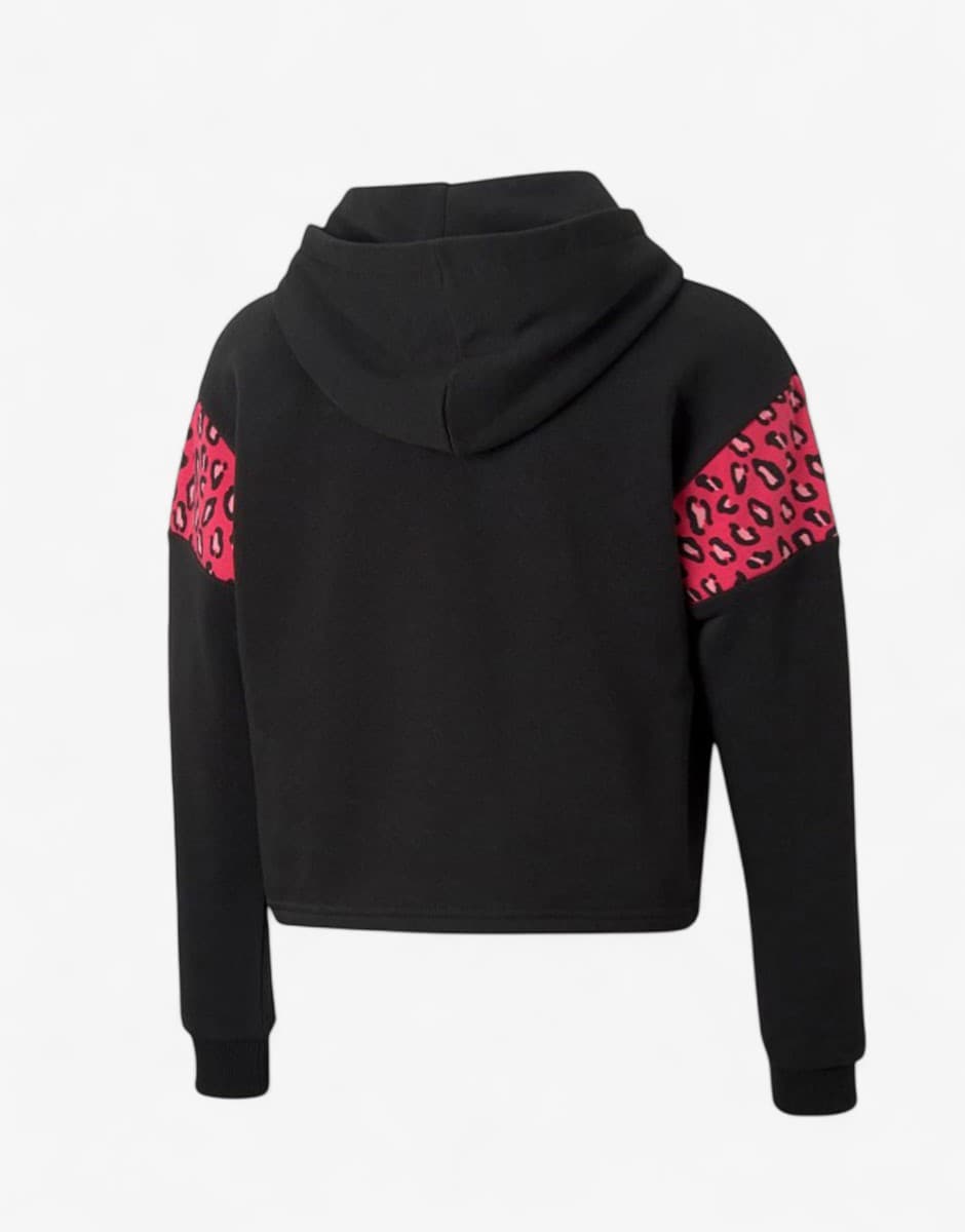 PUMA Classics Summer Roar Hoodie Black — снимка 4