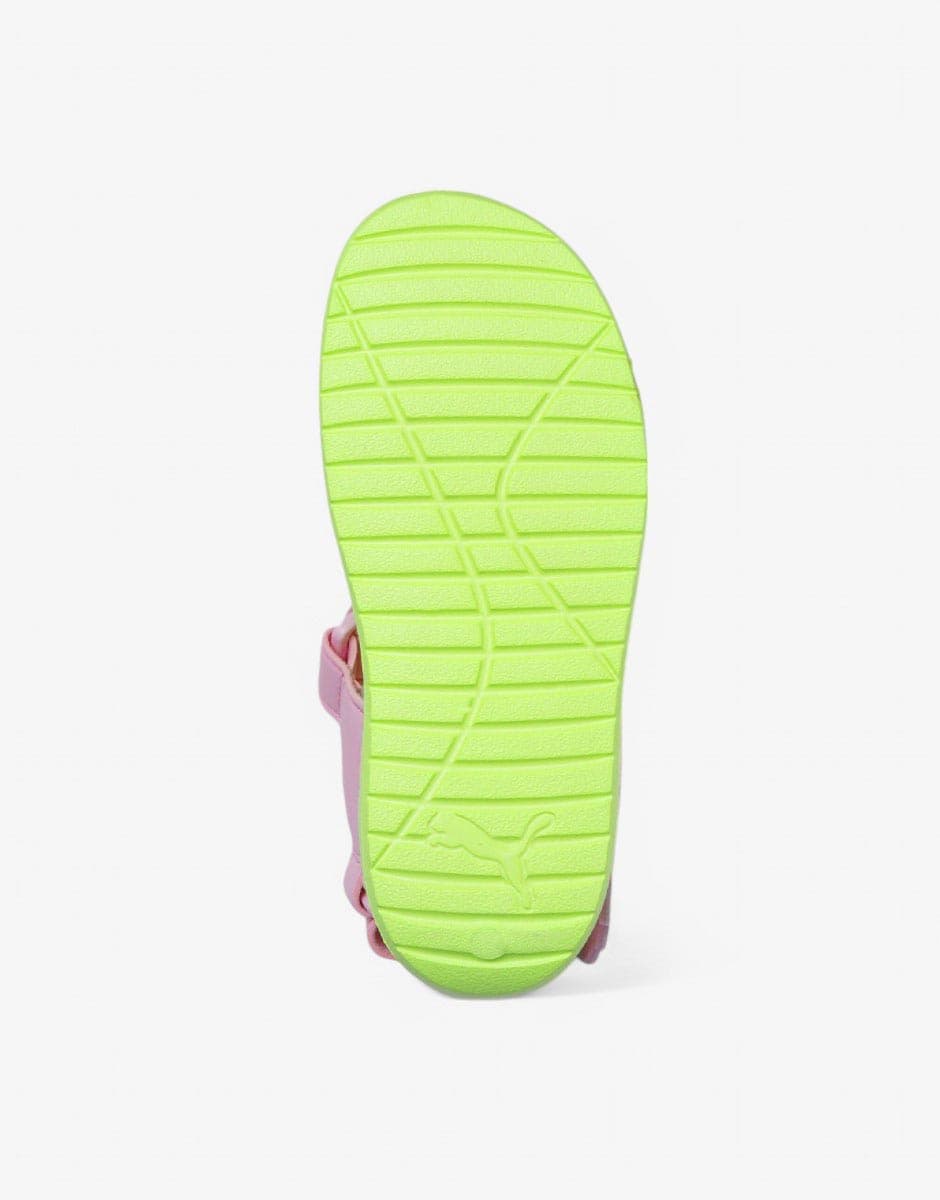 PUMA Divecat V2 Injex Hero Glitz Ps Sandals Lime — view 4