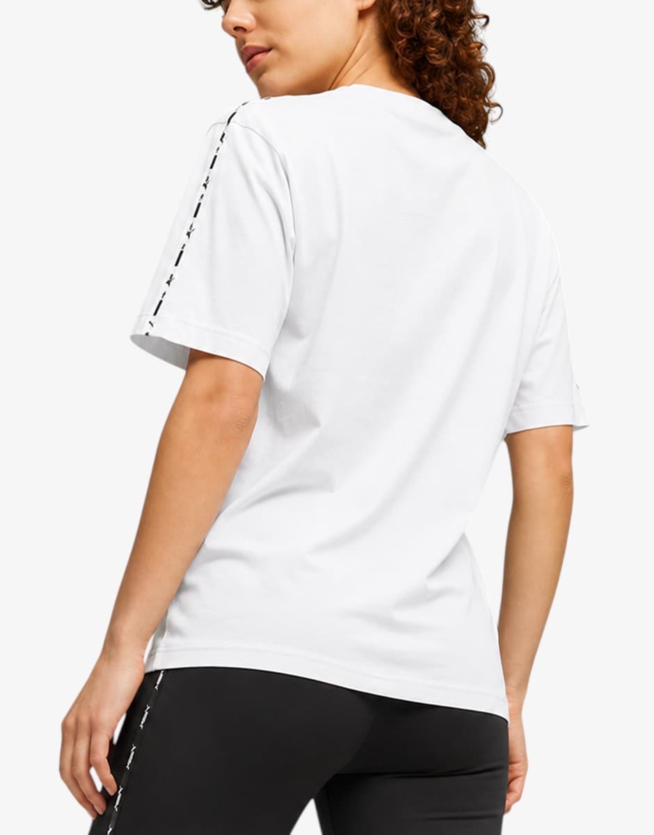 PUMA Ess Tape Tee White — снимка 4