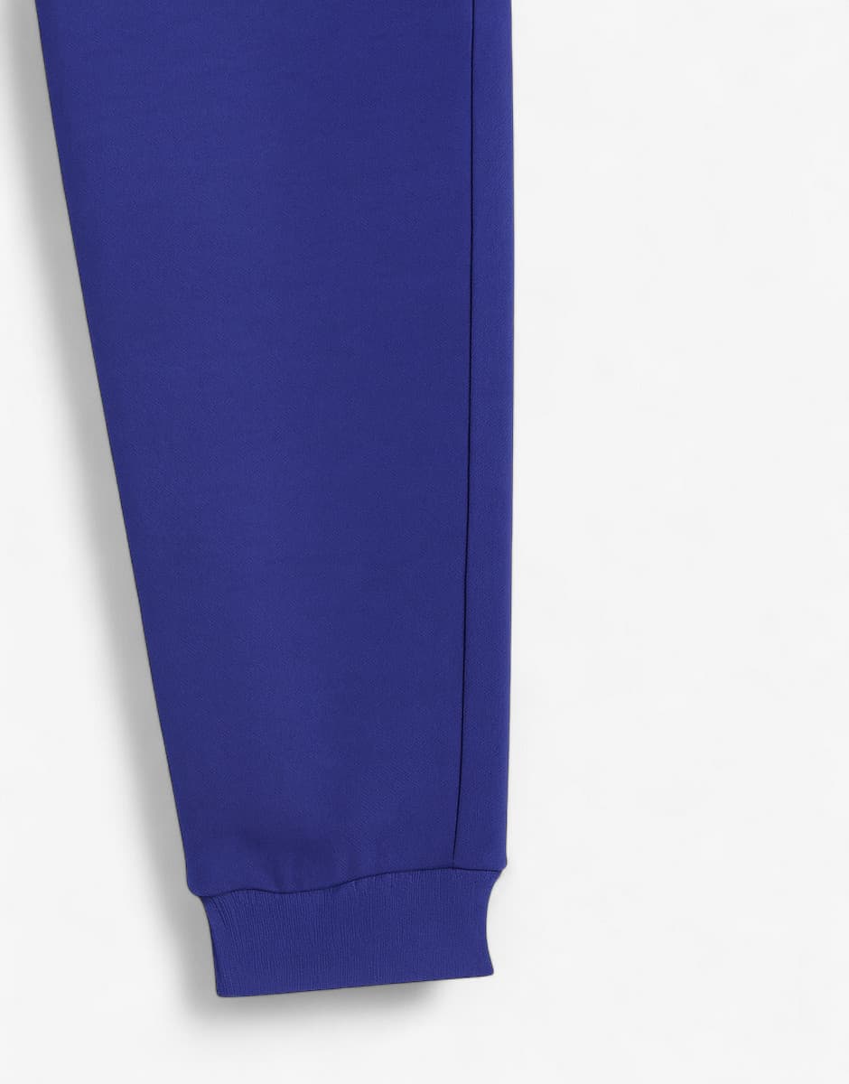 PUMA Essentials 2 Color Logo Track Pants Blue — снимка 4