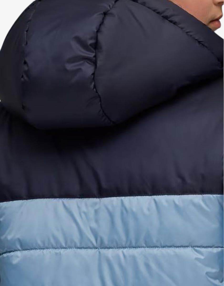 PUMA Essentials Hooded Padded Jacket Blue — view 4