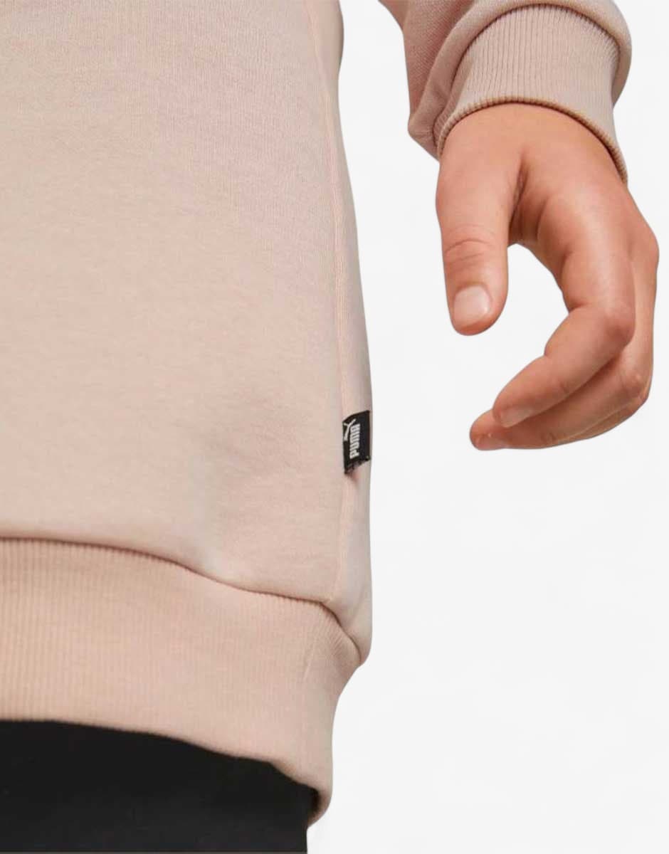 PUMA Essentials Logo Hooded Dress Pink — снимка 4