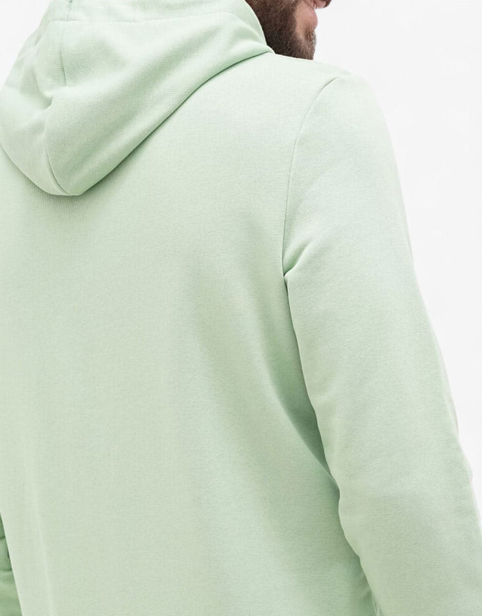 PUMA Essentials+ 2 Color Logo Hoodie Green — view 4