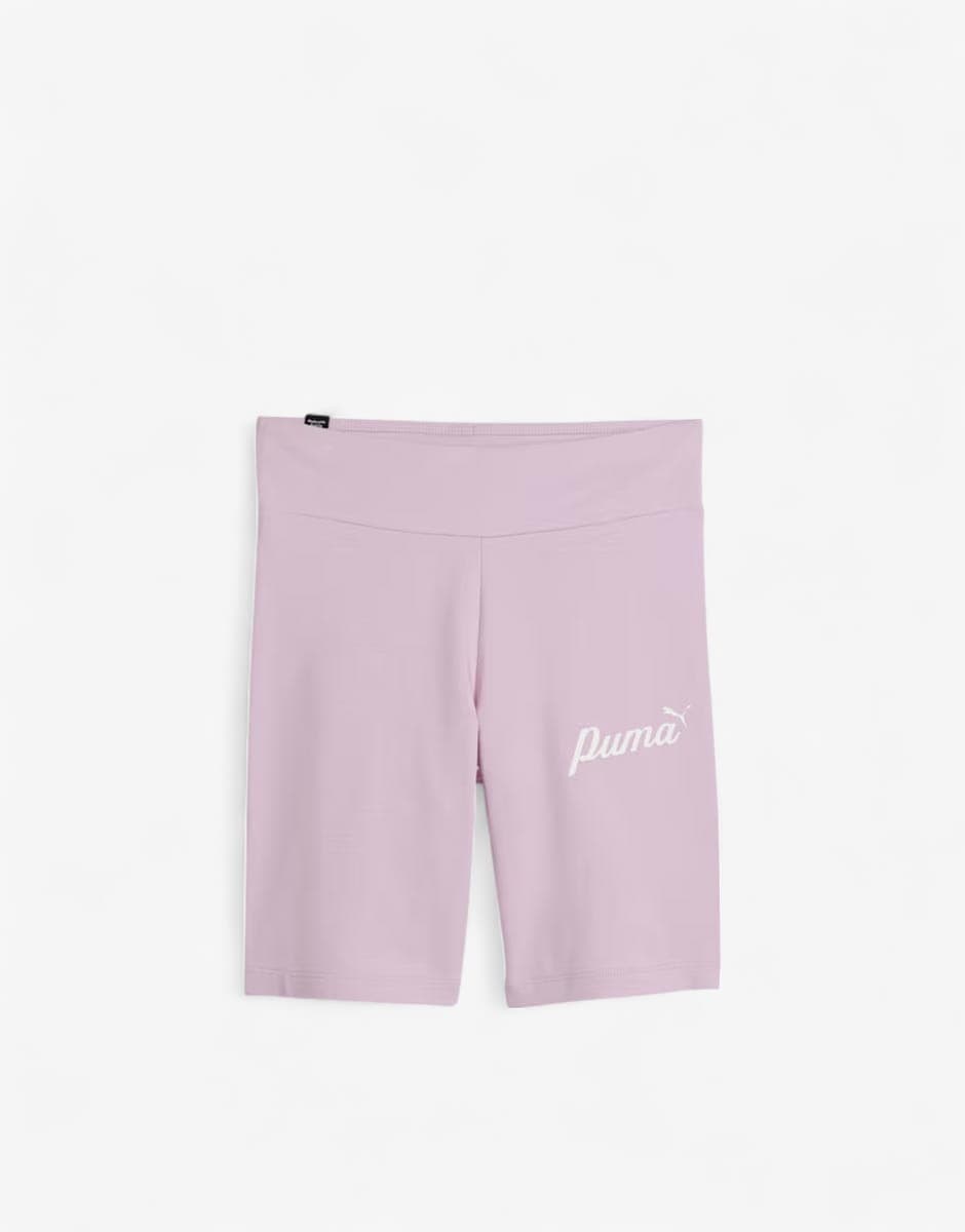 PUMA Essentials+ Blossom Short Tights Purple — view 3