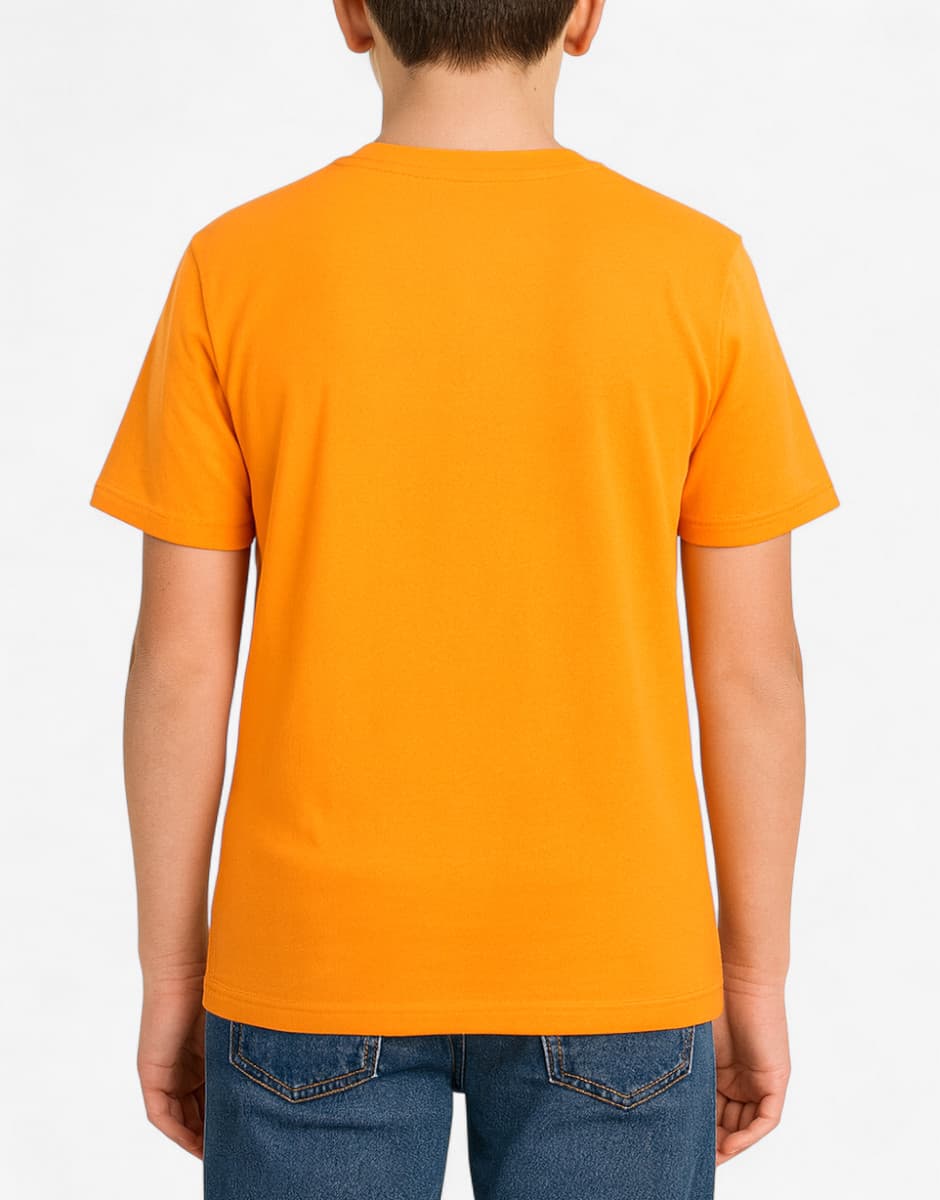 PUMA Essentials+ Logo Lab Tee Orange — снимка 2