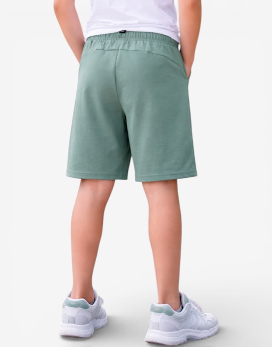 PUMA Essentials+ Street Art Shorts Green — снимка 2