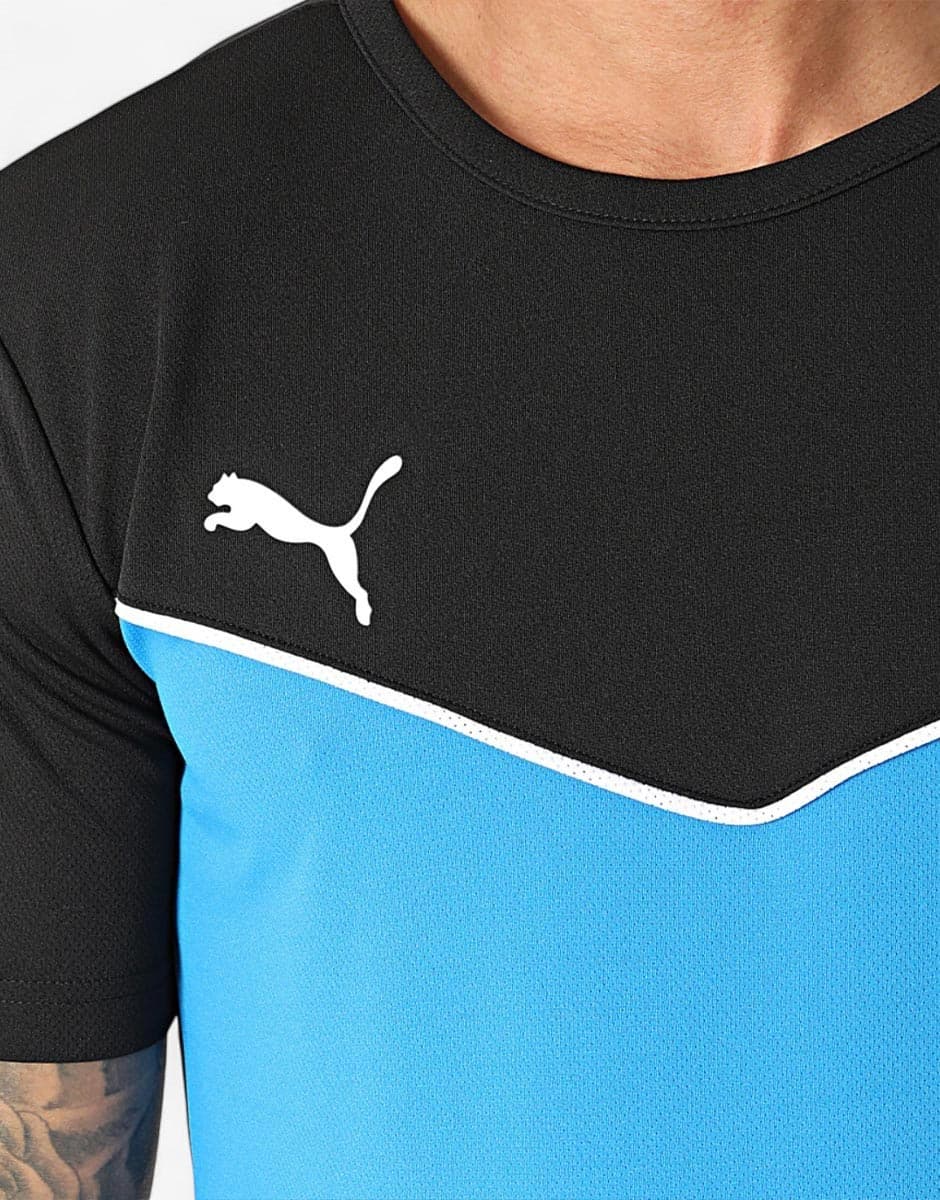 PUMA IndividualRISE Jerse Tee Blue M — view 3
