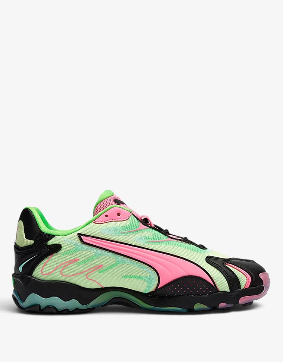 PUMA Inhale Speed Style Neon Green/Pink — снимка 2