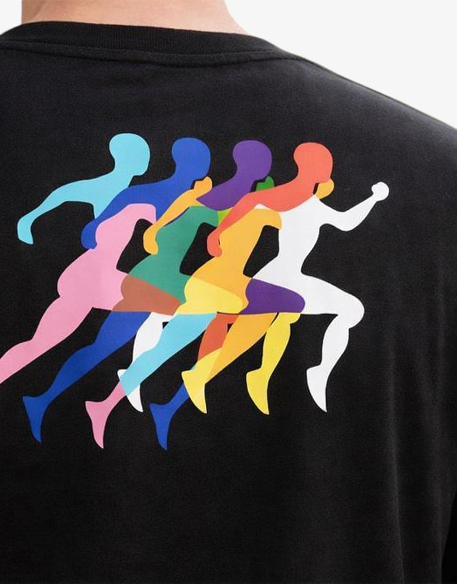 PUMA Love Marathon Graphic Tee Black — view 4