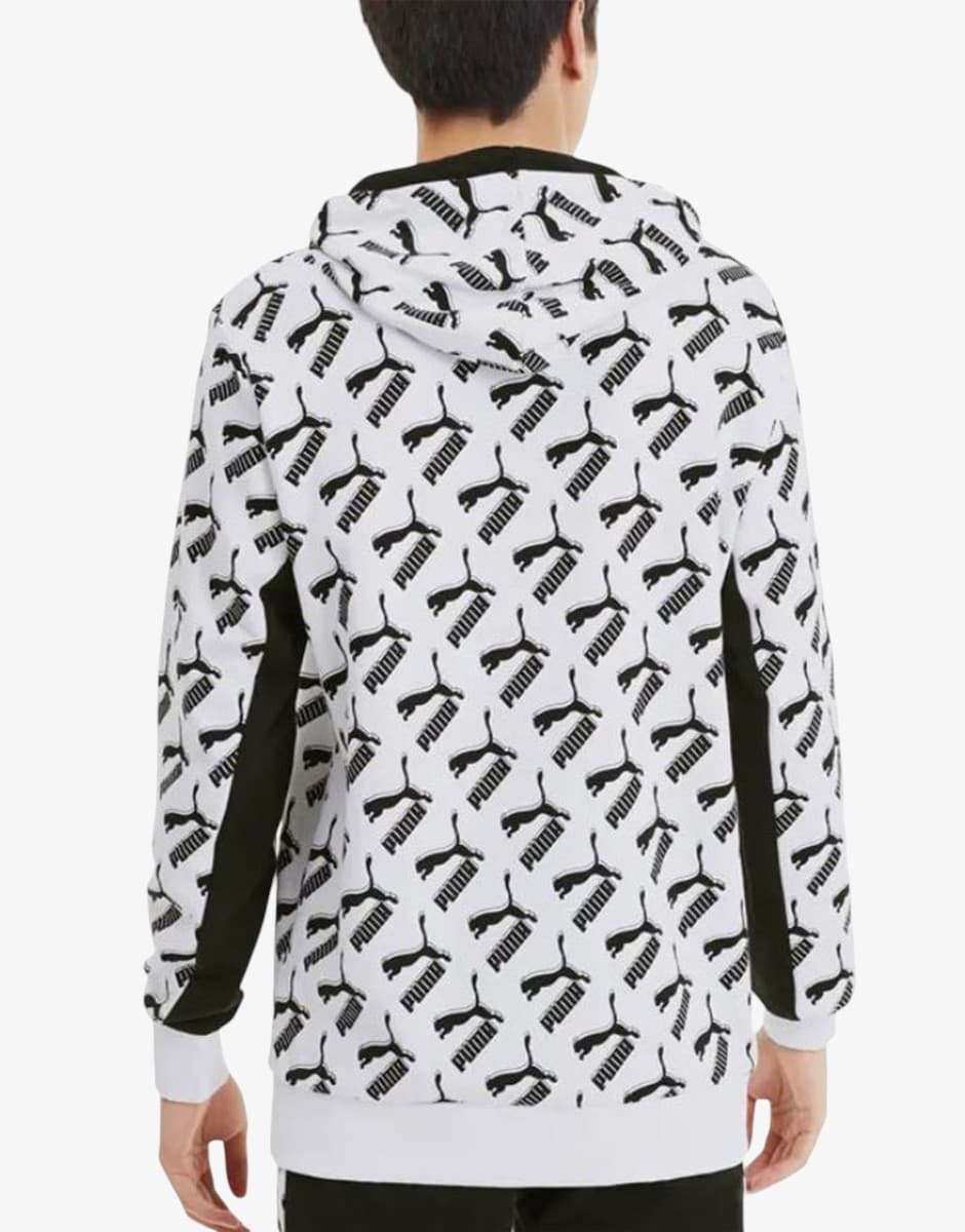 PUMA Originals Hoodie AOP White/Black — view 2