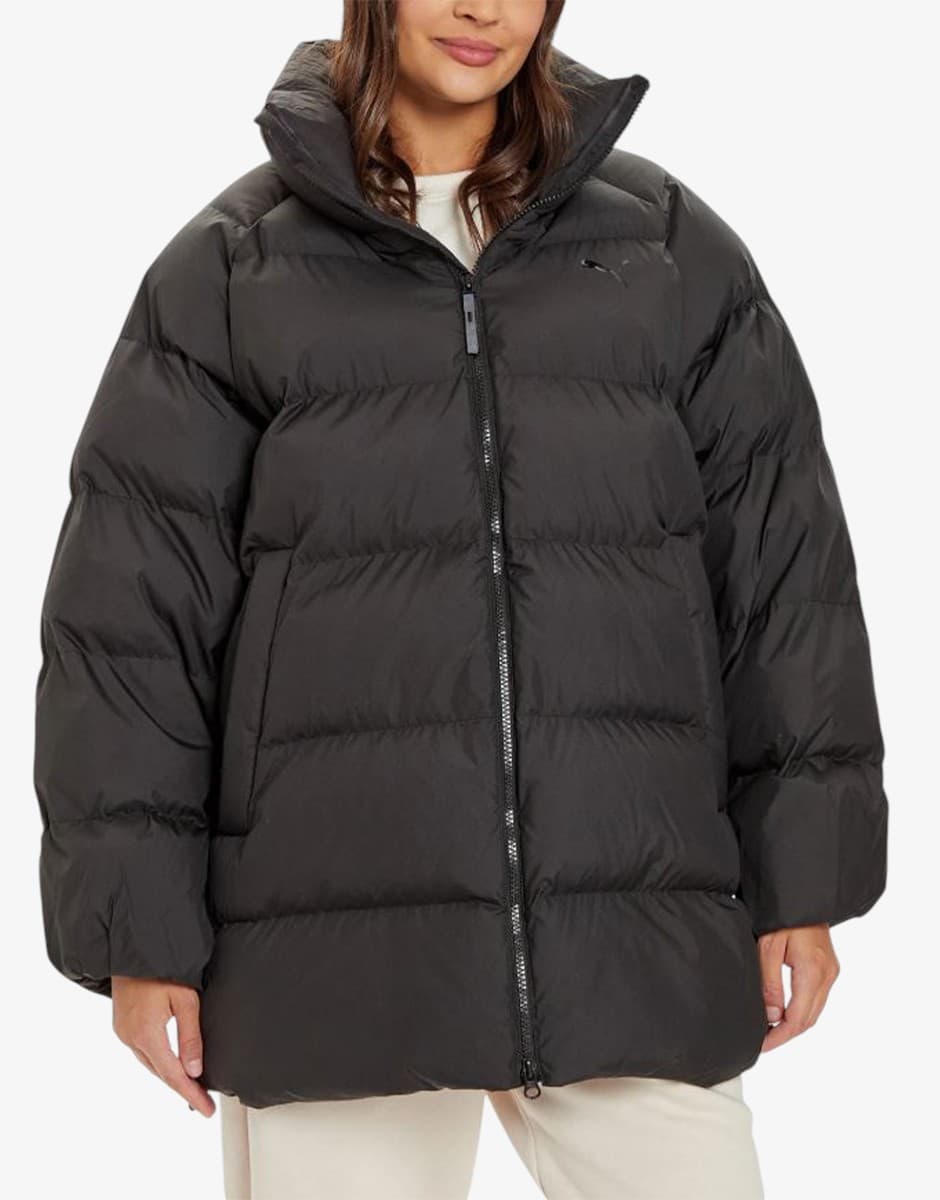 PUMA Oversized Puffer Jacket Black