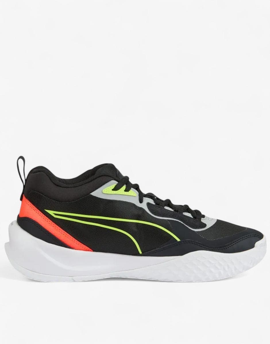 PUMA Playmaker Pro Basketball Shoes Black/Multi — снимка 2