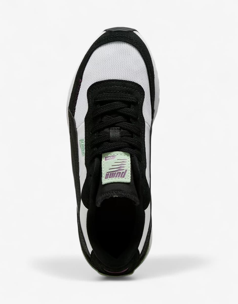 PUMA Road Rider Suede Shoes White/Black — снимка 5