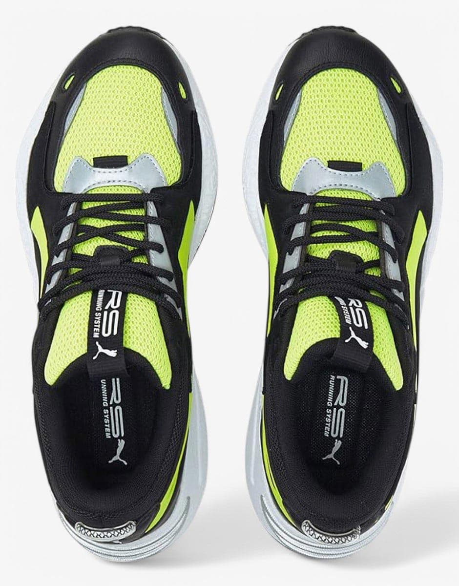 PUMA Rs-Z Molded Shoes Black/Yellow — view 4