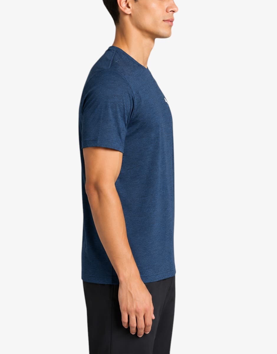 PUMA Run Favorite Heather Ss Tee Blue — снимка 2