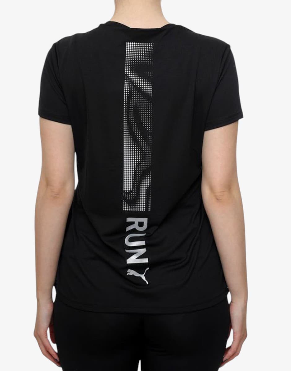 PUMA Run Favorites Graphic Tee Black — view 2