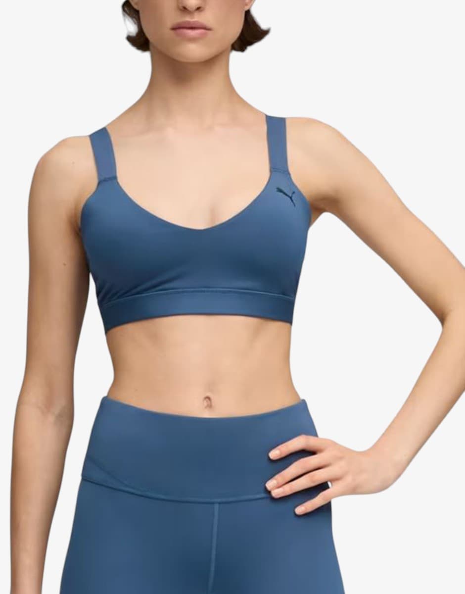 PUMA Shape Bra Low Blue — view 3