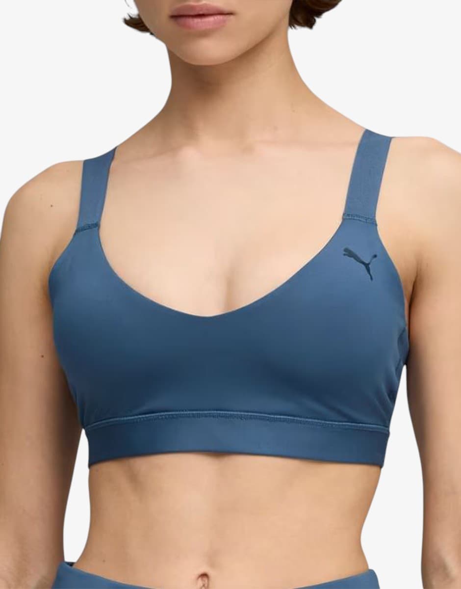 PUMA Shape Bra Low Blue — view 4