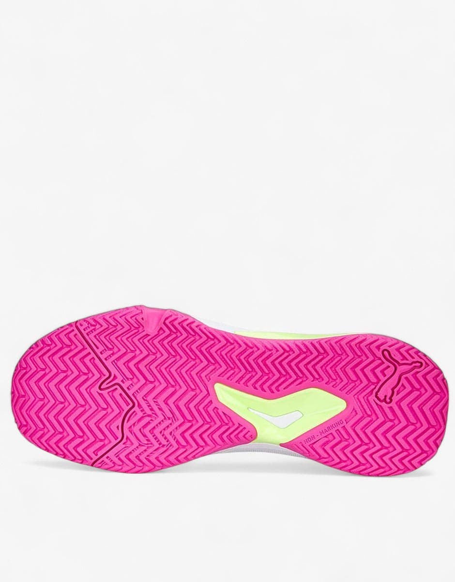 PUMA Solarsmash Rct Padel Shoes White/Pink — снимка 5