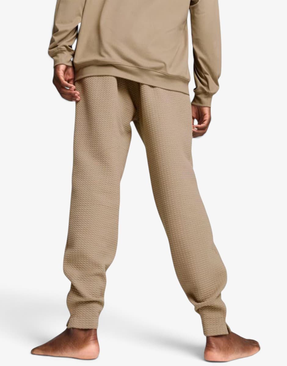 PUMA Studio Texture Pants Beige — снимка 2