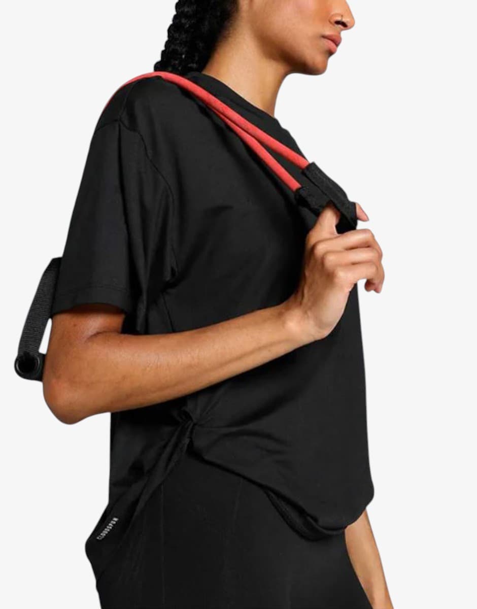 PUMA Studio Twist Tee Black — view 3