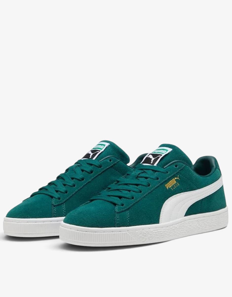 PUMA Suede Classic Green/White — снимка 3