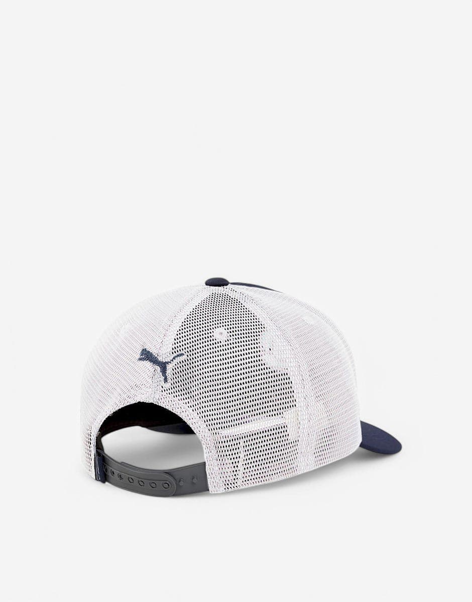 PUMA Sundown Trucker Snapback P Cap Blue/White — снимка 2