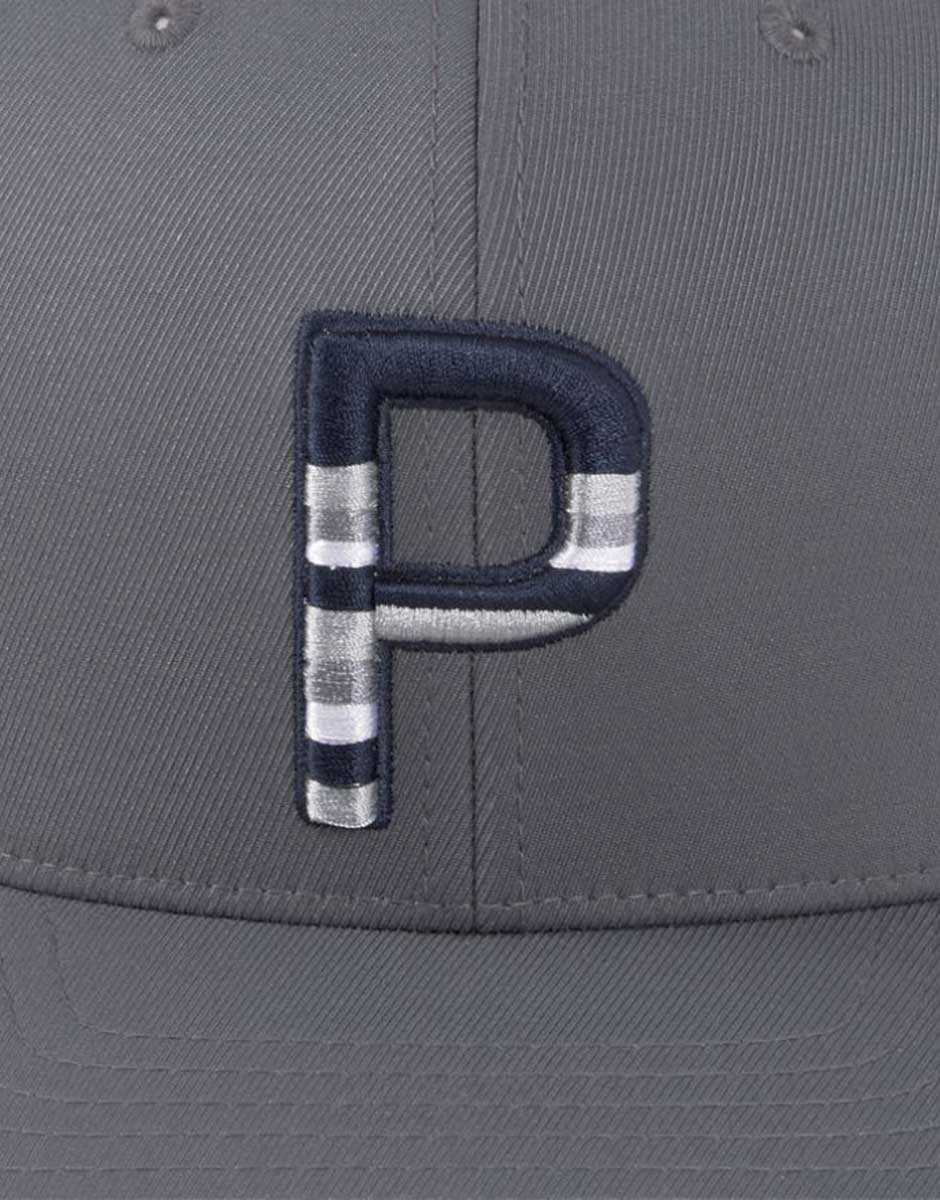 PUMA Sundown Trucker Snapback P Cap Grey/White — view 4