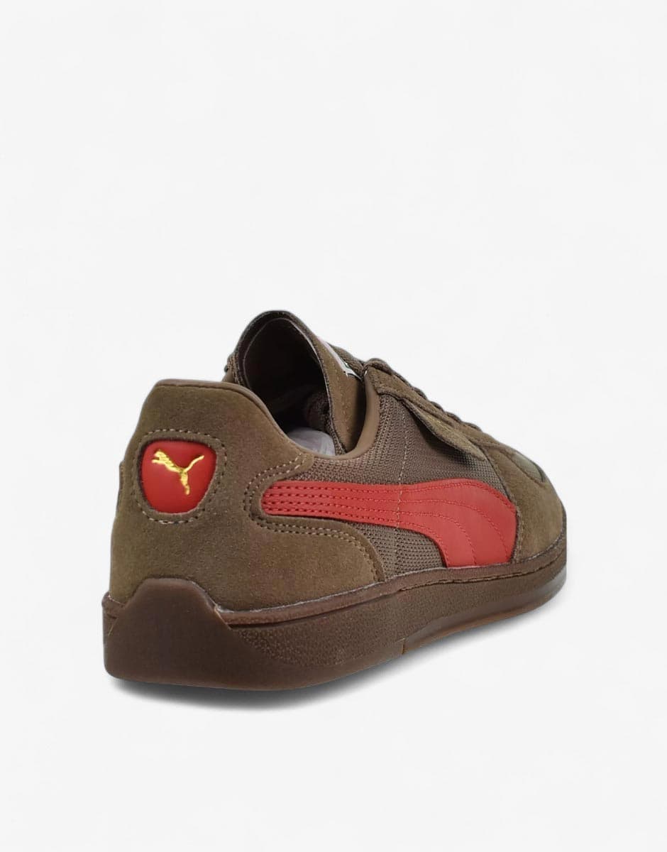 PUMA Super Team Og Shoes Brown/Red — снимка 4