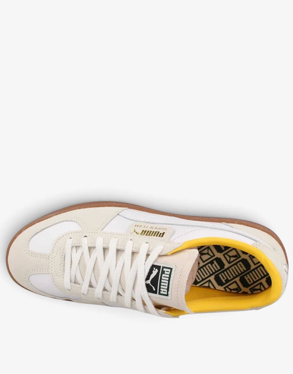 PUMA Super Team Summer White/Yellow — снимка 4