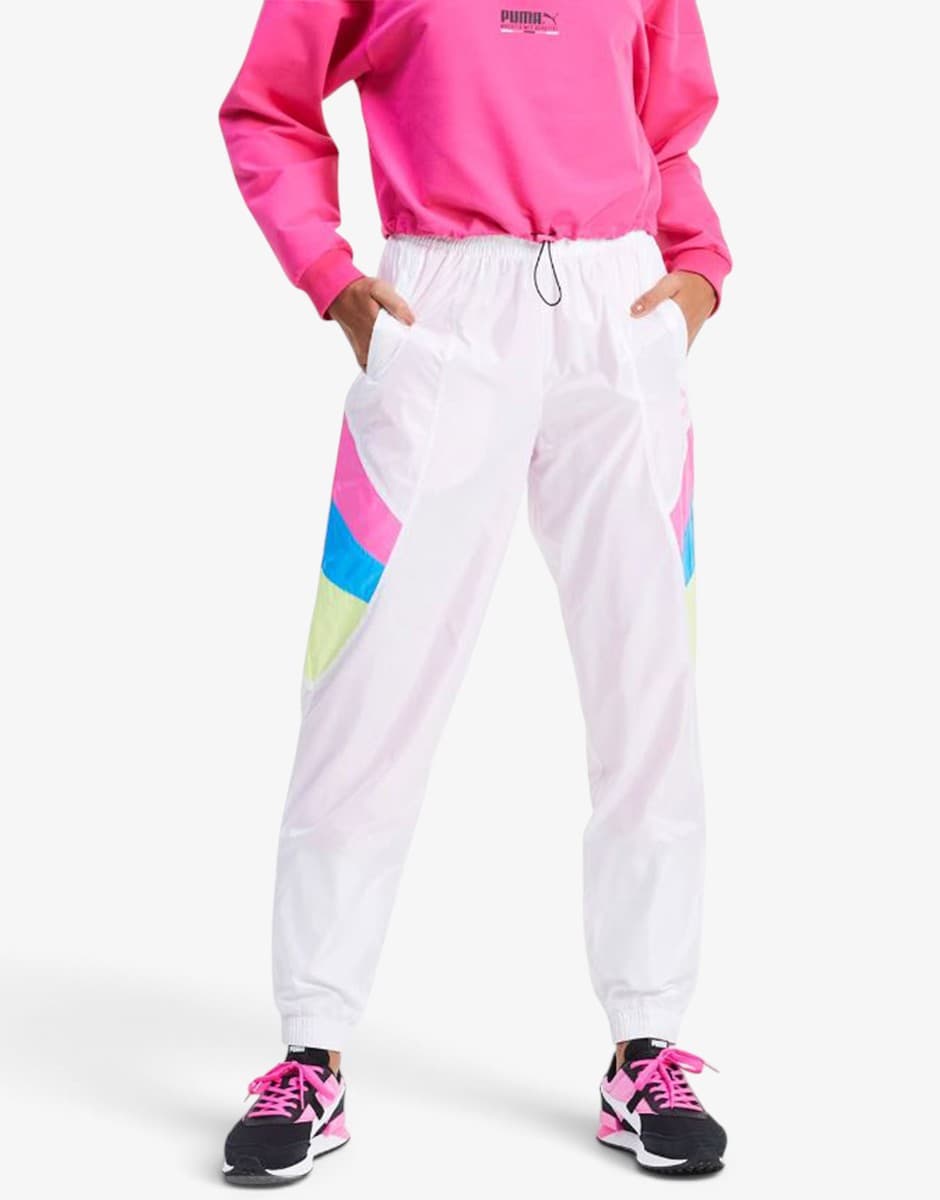 PUMA TFS Track Pants Woven White — снимка 3