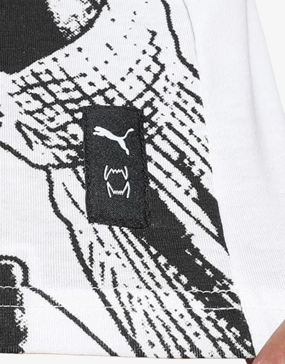 PUMA The Golden Ticket Basketball Tee White — view 4