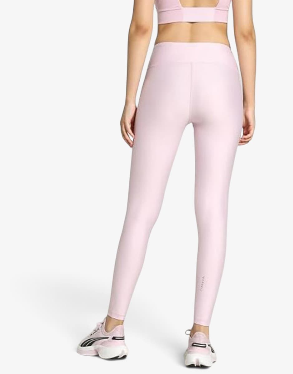 PUMA Ultraform Graphic Long Running Tights Pink — view 2