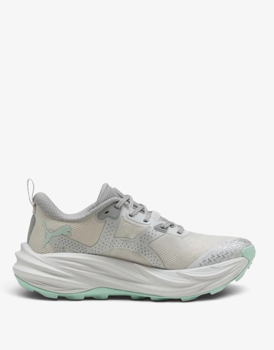 PUMA Voyage NITRO 4 Running Shoes Gray/Blue — снимка 2