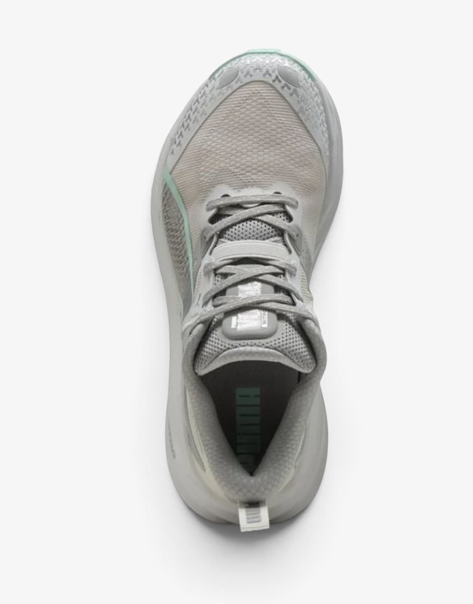 PUMA Voyage NITRO 4 Running Shoes Gray/Blue — снимка 4
