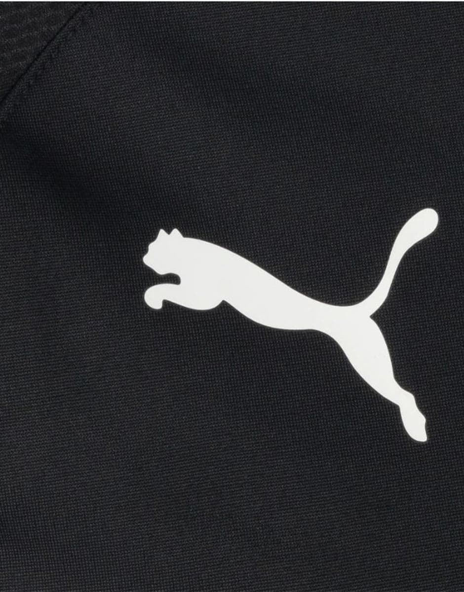PUMA Тeam Liga Quarter-Zip Football Top Black/White — view 4
