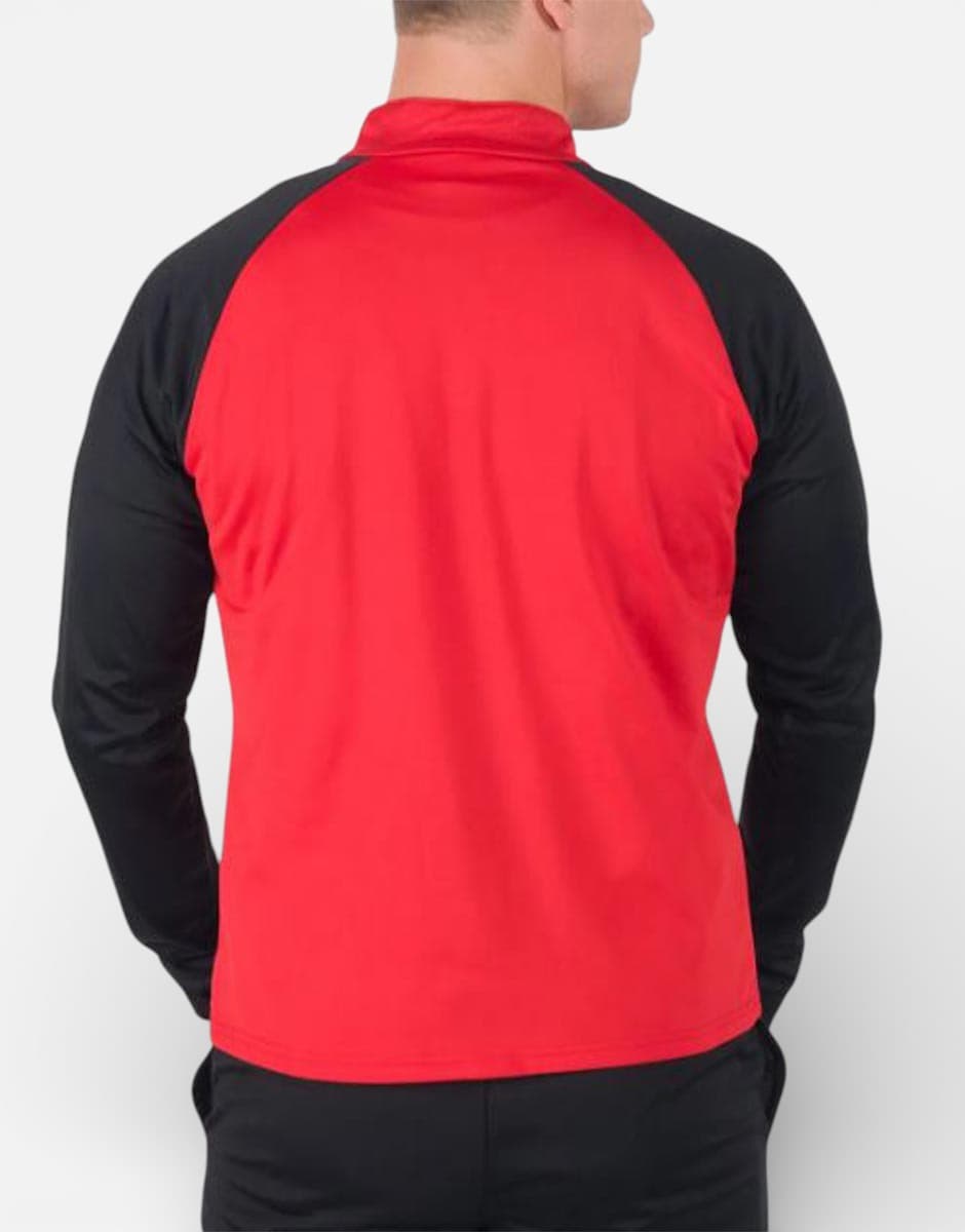 PUMA Тeam Liga Quarter-Zip Football Top Red/Black — view 2