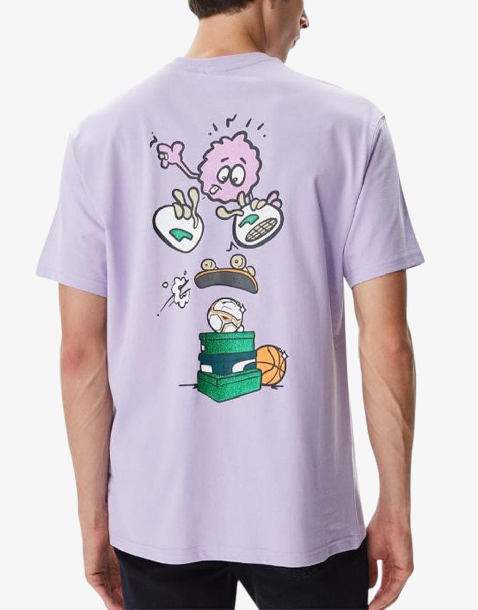 PUMA x 8 Enjamin Graphicl Tee Violet — снимка 2