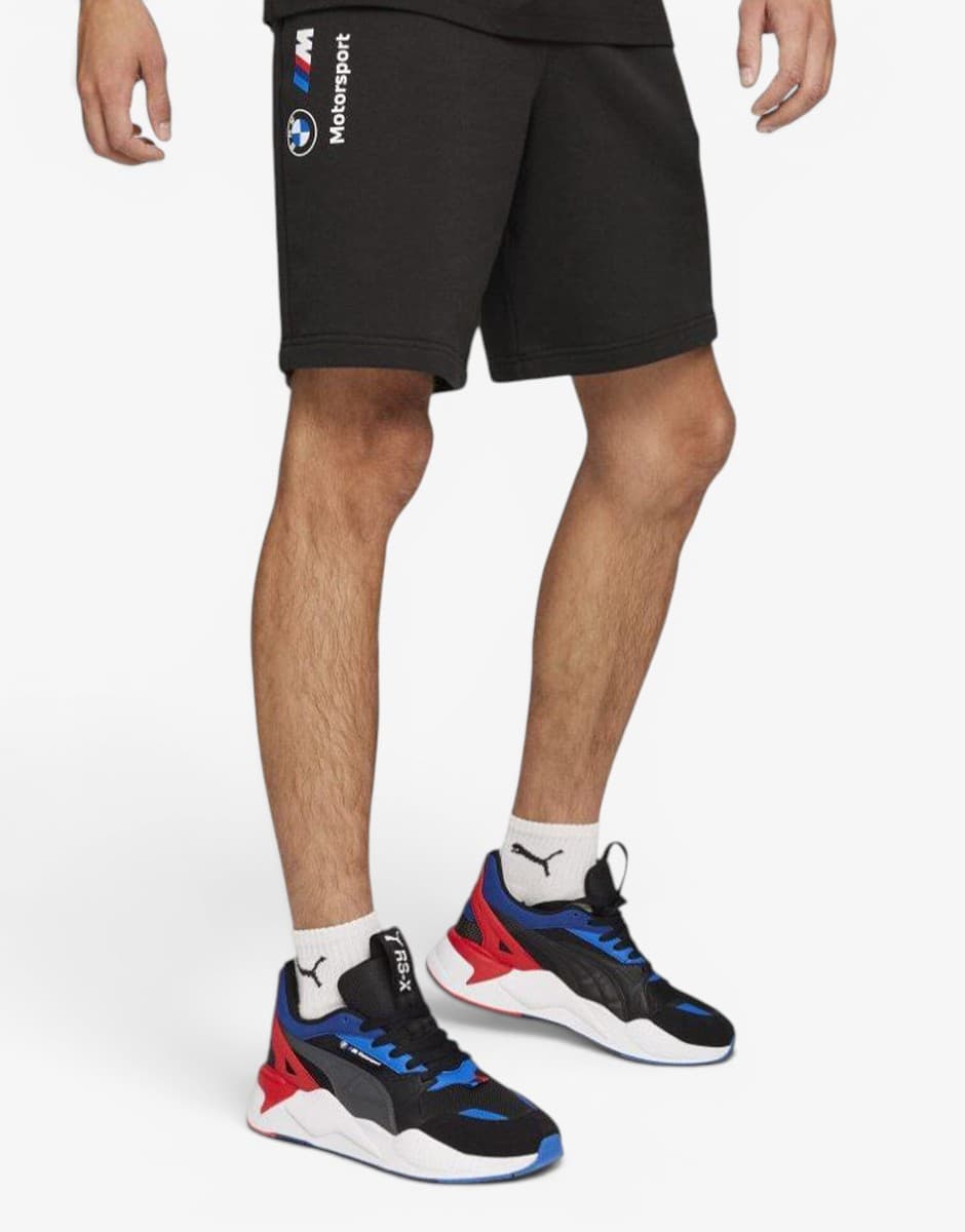PUMA x BMW Mms Ess Sweat Shorts FT Black — снимка 2