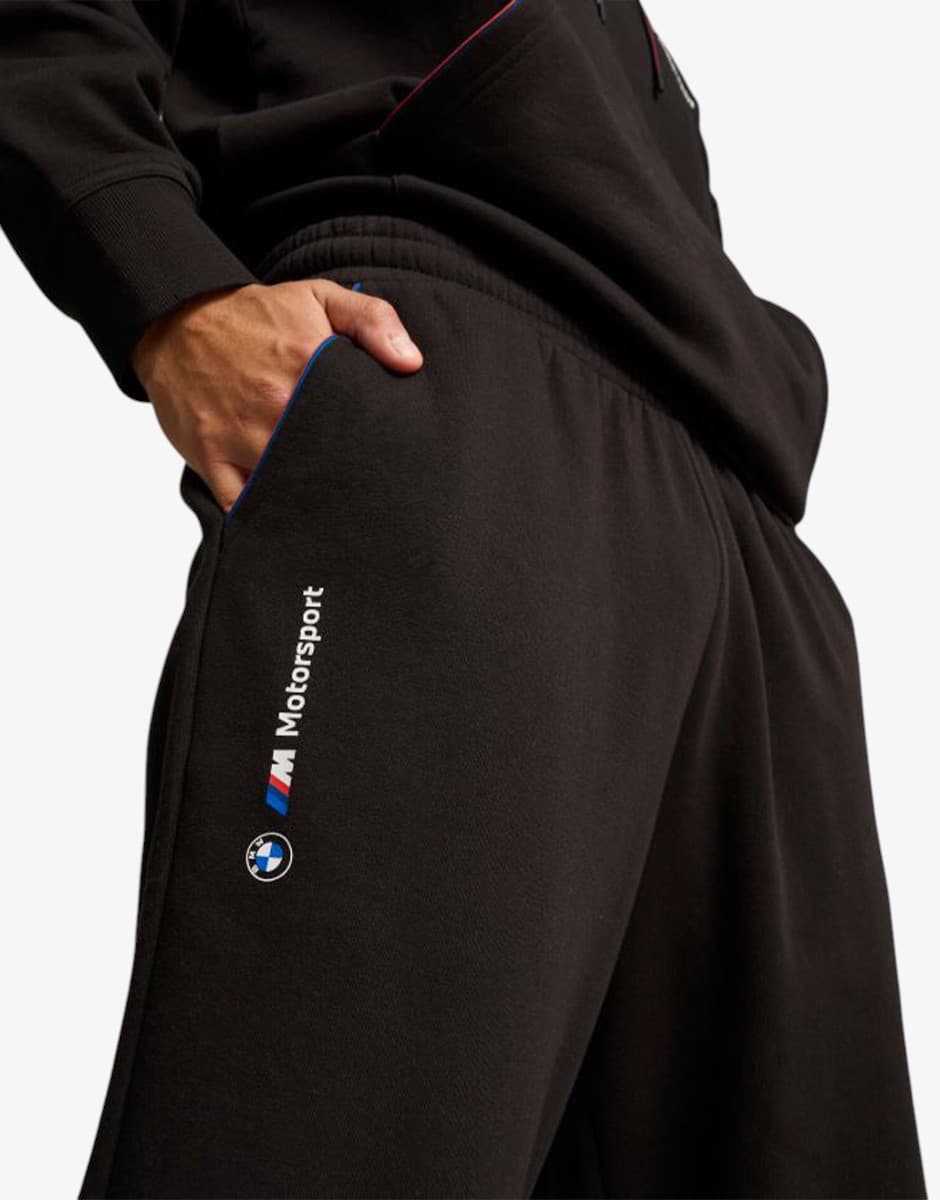 PUMA x BMW Motorsport Ess Fleece Pants Black — view 4
