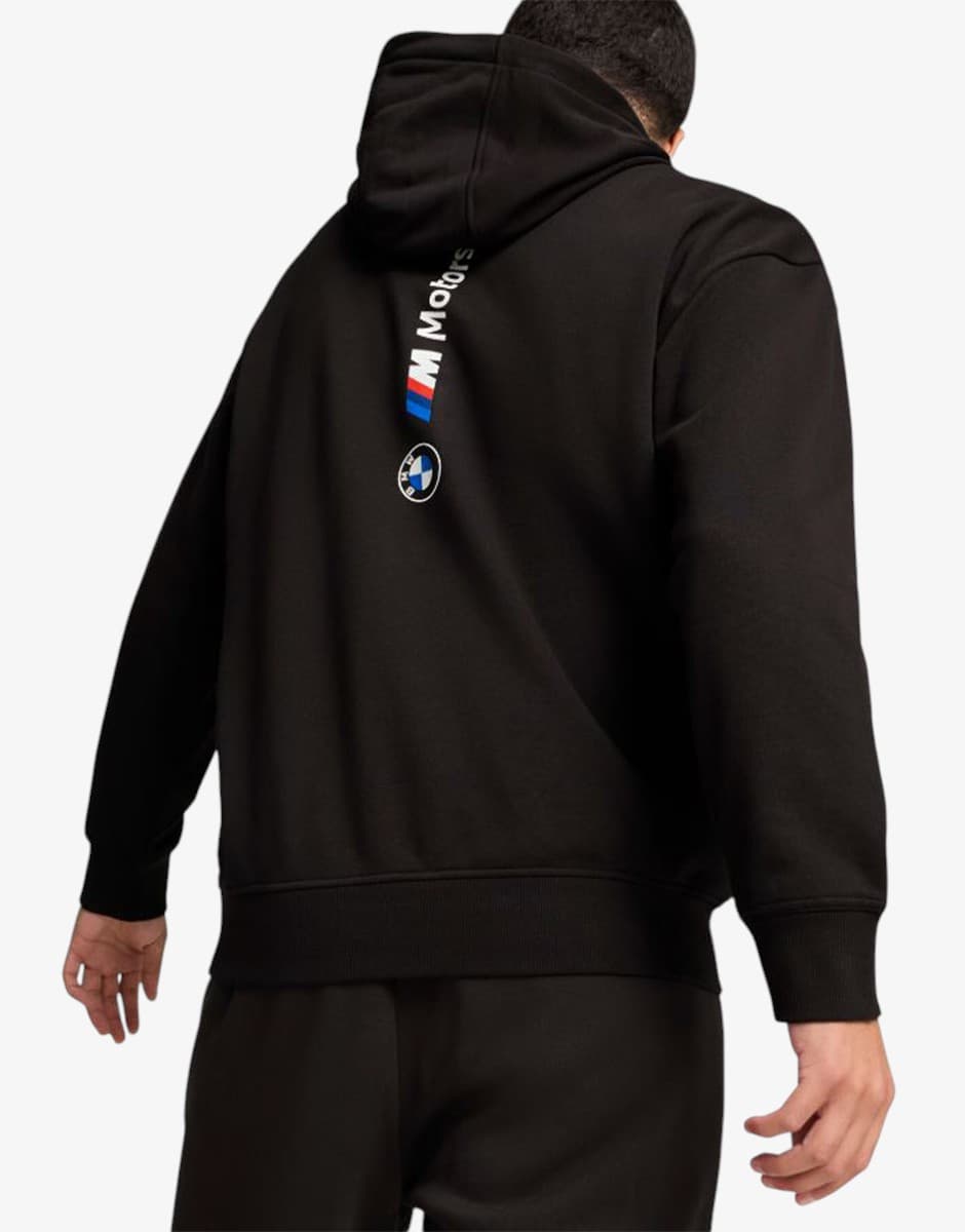 PUMA x BMW Motorsport Fleece Hoodie Black — view 2