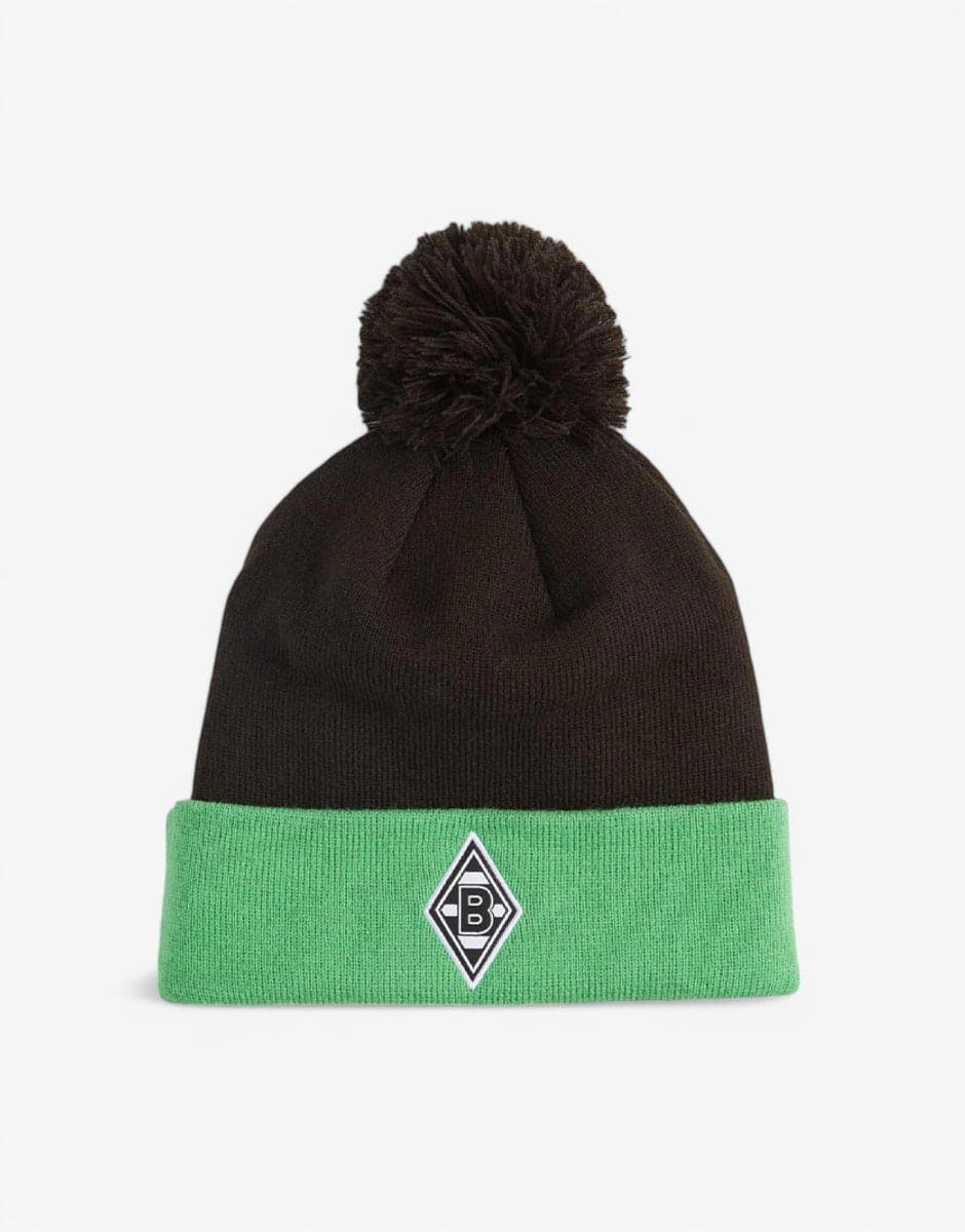 PUMA x Borussia Monchengladbach Pom Beanie Black