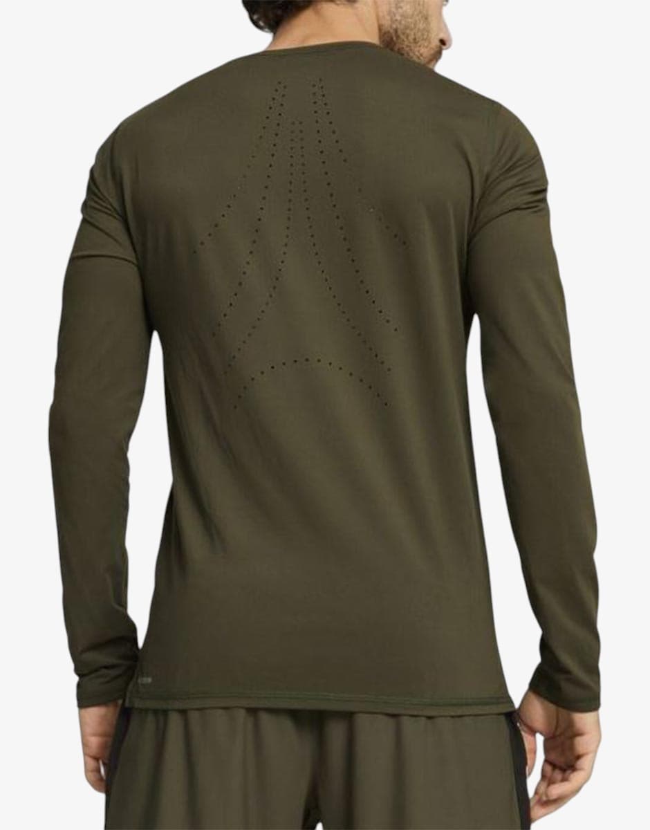 PUMA x Hyrox Run Langarmshirt Top Green — снимка 2