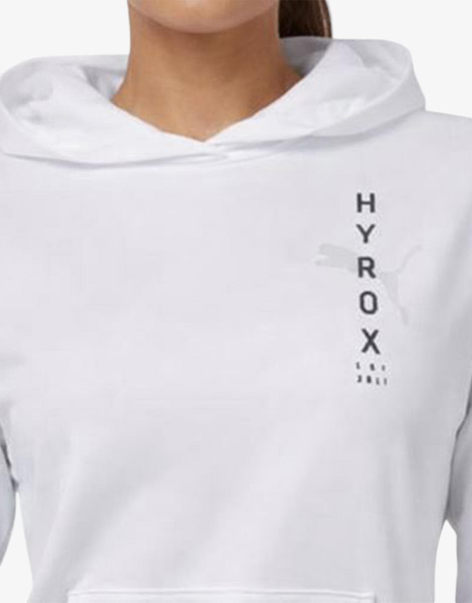 PUMA x Hyrox Tech Knit Hoodie White — view 3