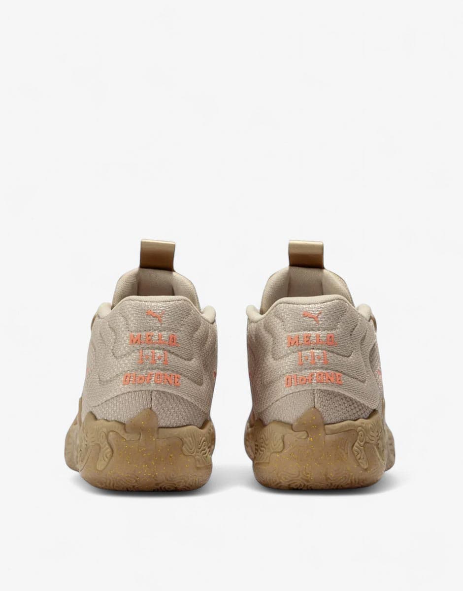 PUMA x LaMelo Ball Mb.03 Basketball Shoes Beige/Gold — view 4